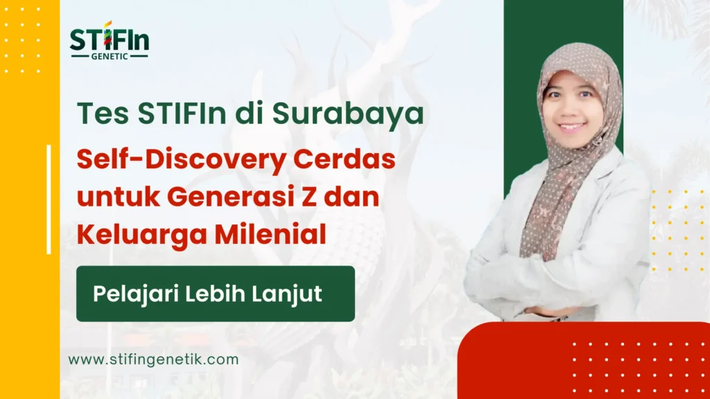 Tes STIFIn di Surabaya dengan anak dan konsultan untuk kenali potensi genetik kecerdasan